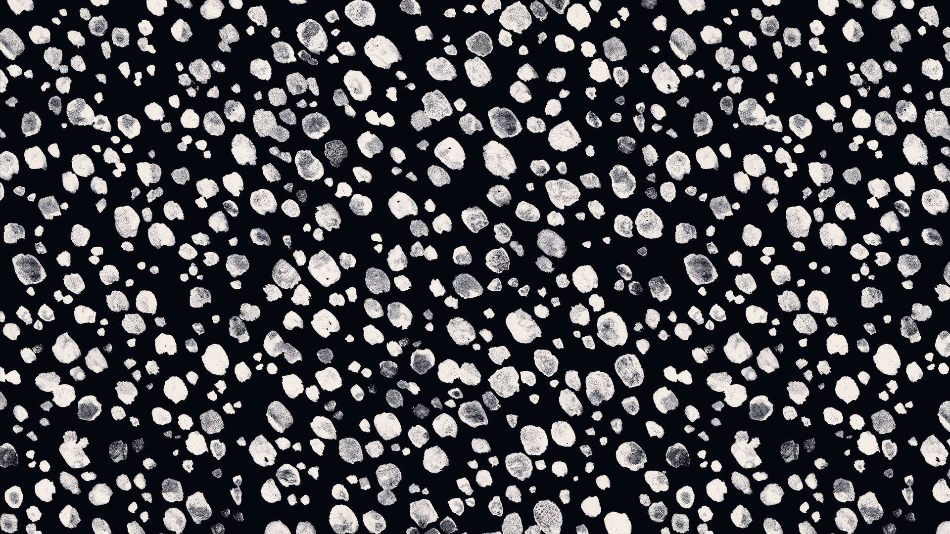 Sort Dot Iphone Krystal Landskab Wallpaper