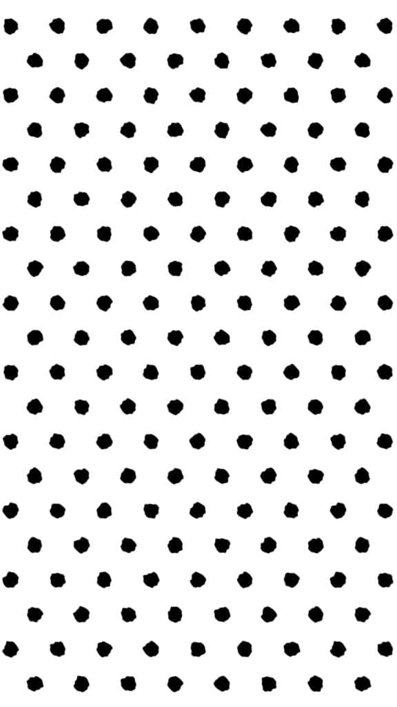 Sweet and Simple Black Dots on White Wallpaper