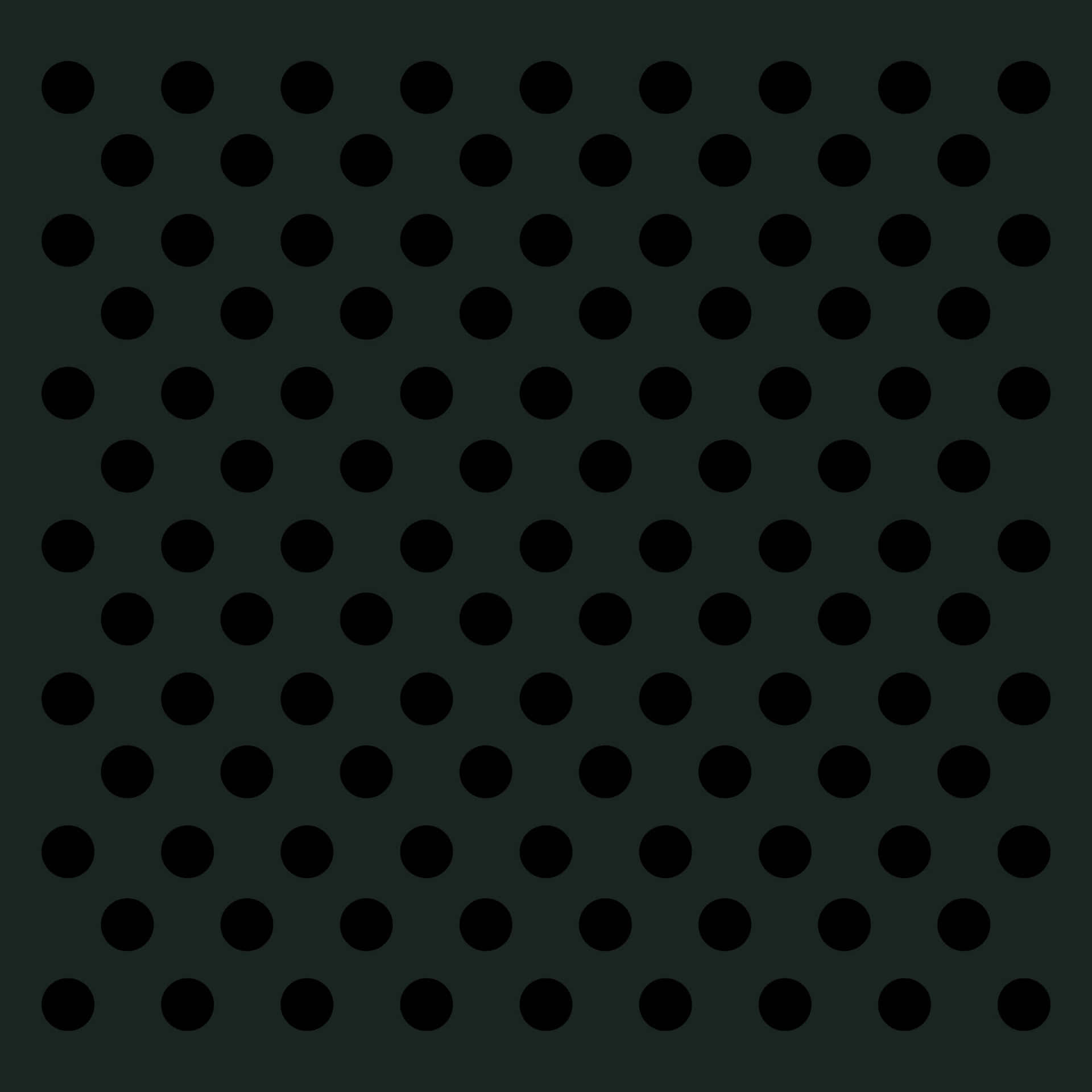 A wallpaper illustrating an array of black dots against a bright pink background. Wallpaper