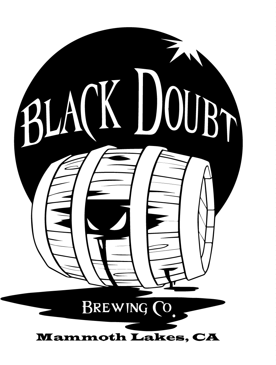 Black Doubt Brewing Co Logo PNG