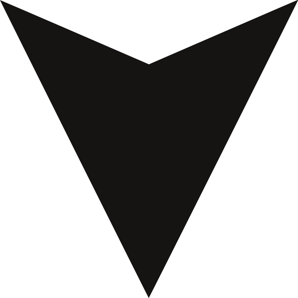 Black Downward Arrow Graphic PNG