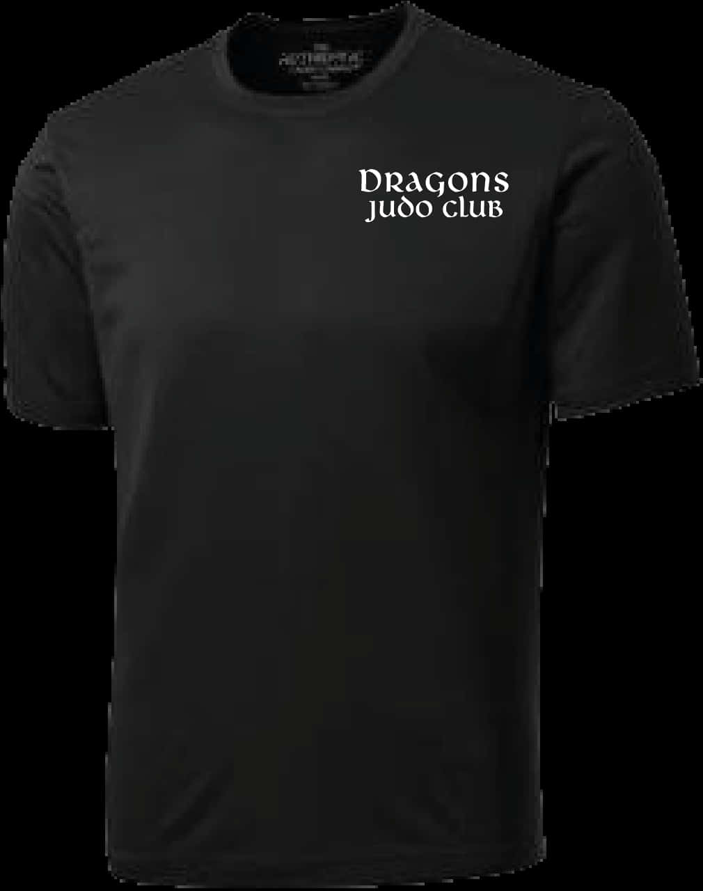 Black Dragons Judo Club Shirt PNG