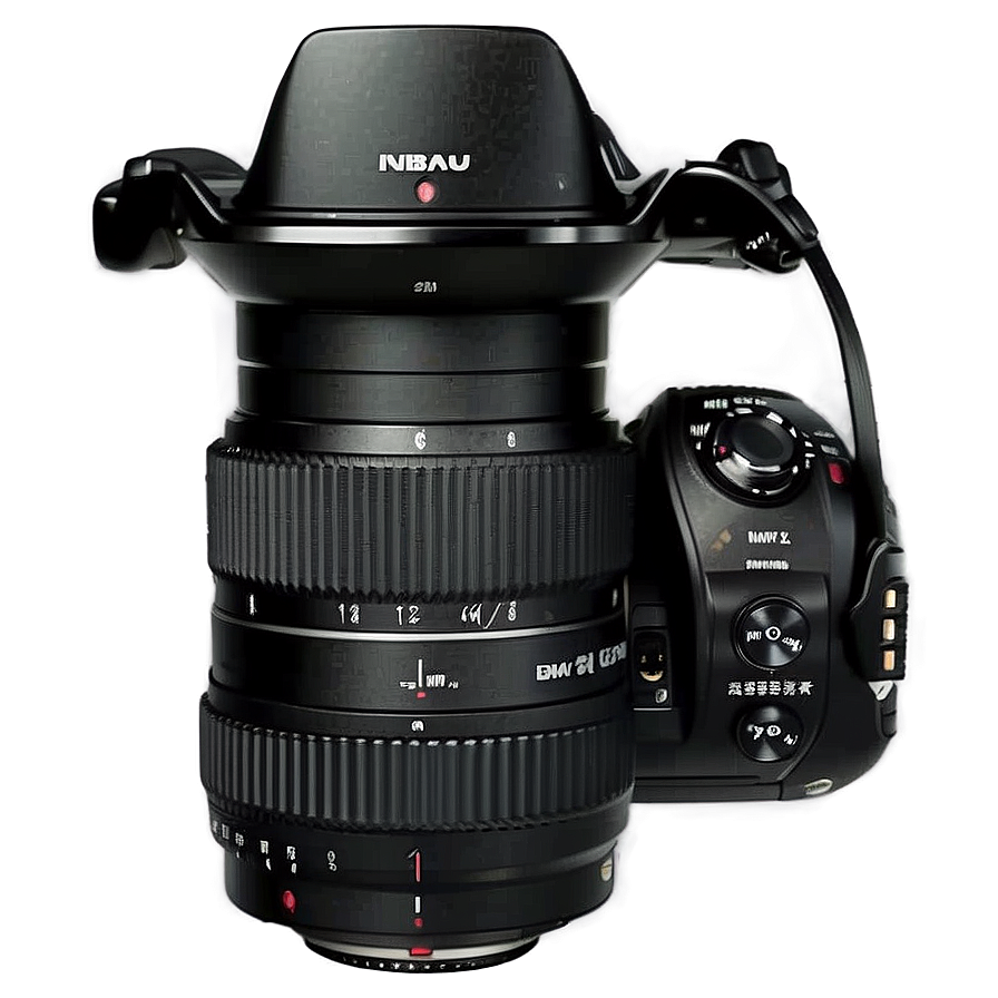 Black Dslr Camera Png Yfv PNG