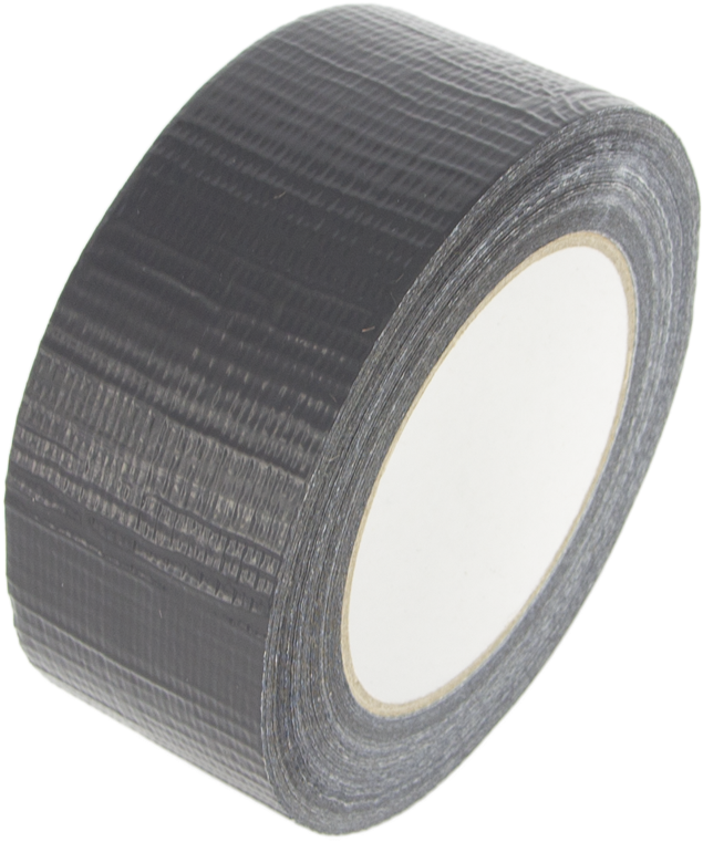 Black Duct Tape Roll PNG
