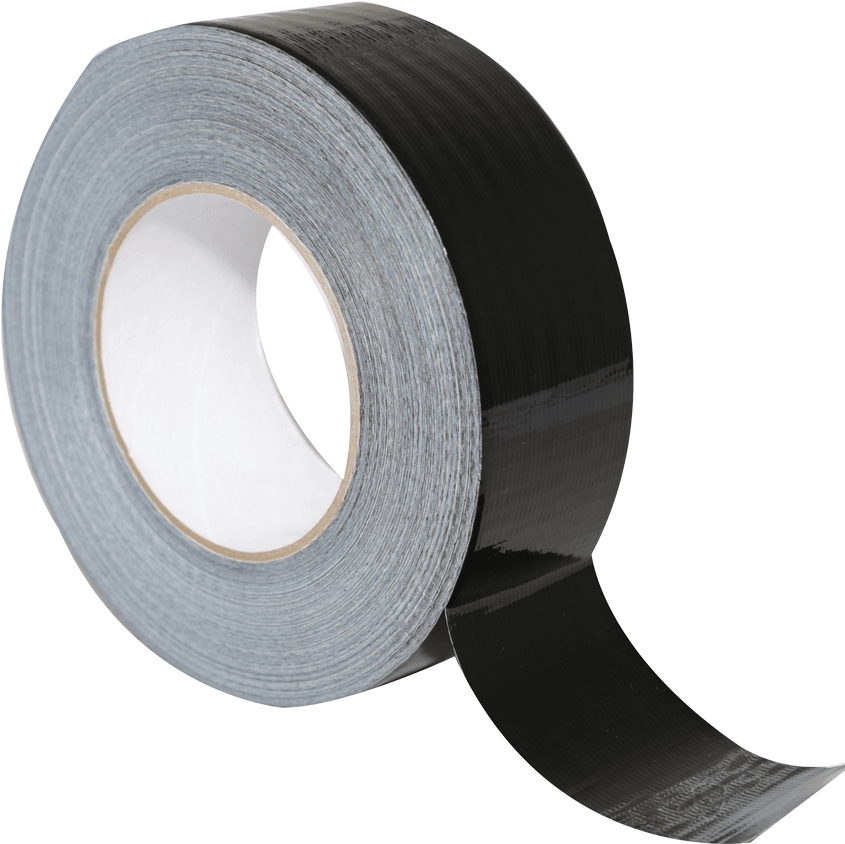 Black Duct Tape Roll PNG