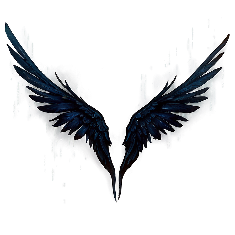 Black Emo Wings Png 23 PNG