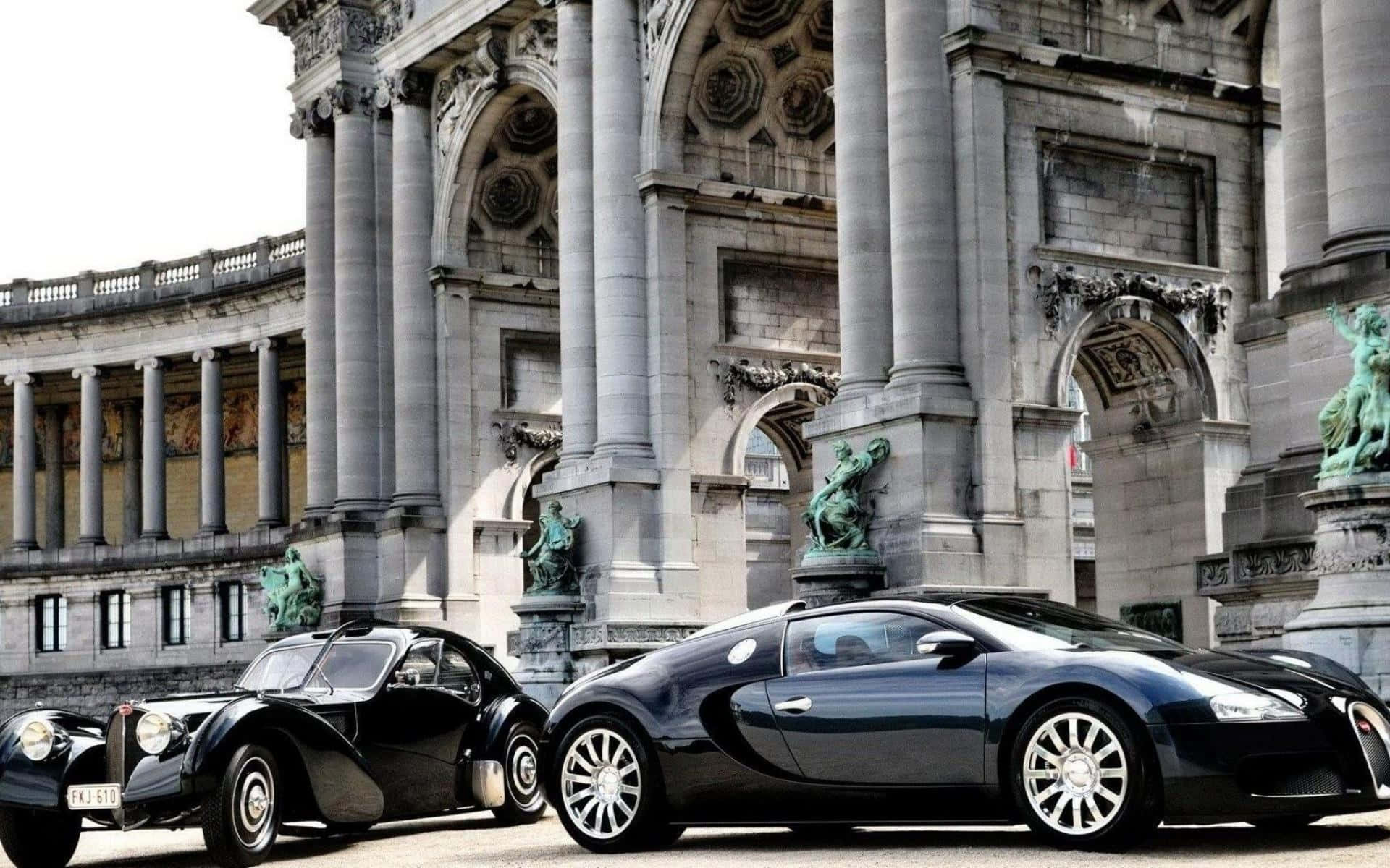 Black Extravagant Bugatti Veyron Wallpaper
