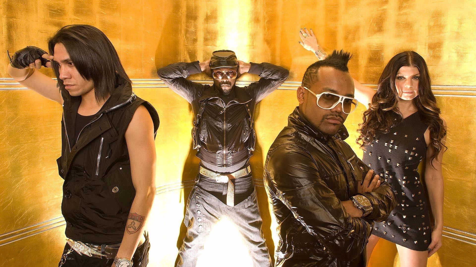 Black Eyed Peas Performing Live Wallpaper