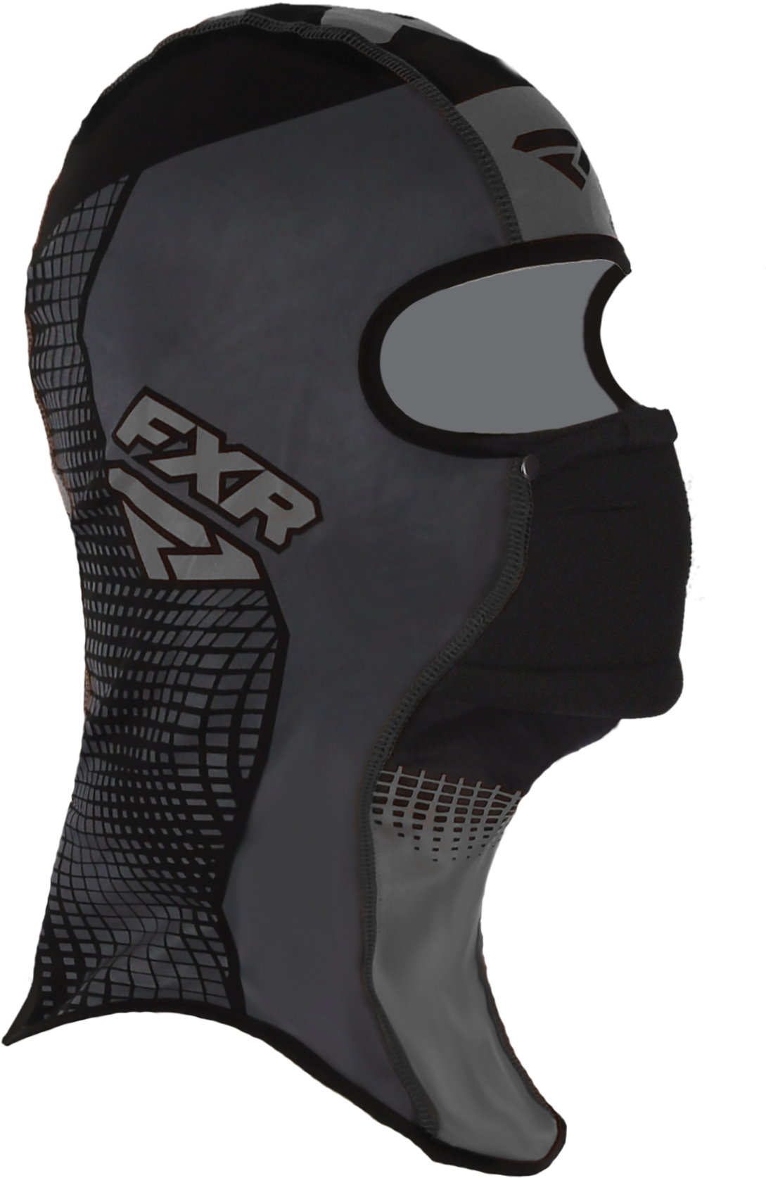 Black F X R Balaclava Ski Mask PNG