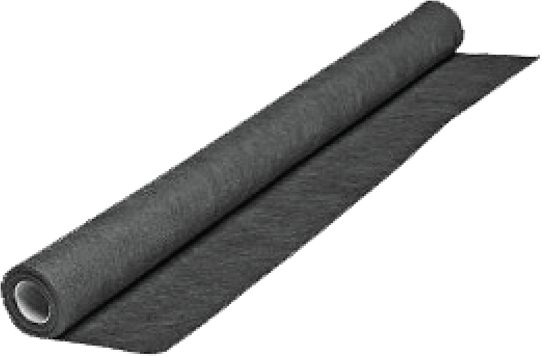 Black Fabric Roll Texture PNG