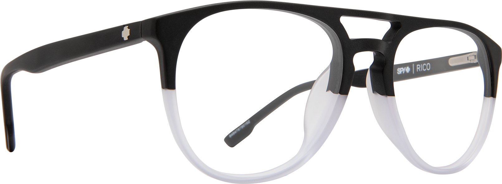 Black Fade Eyeglasses Transparent Background PNG