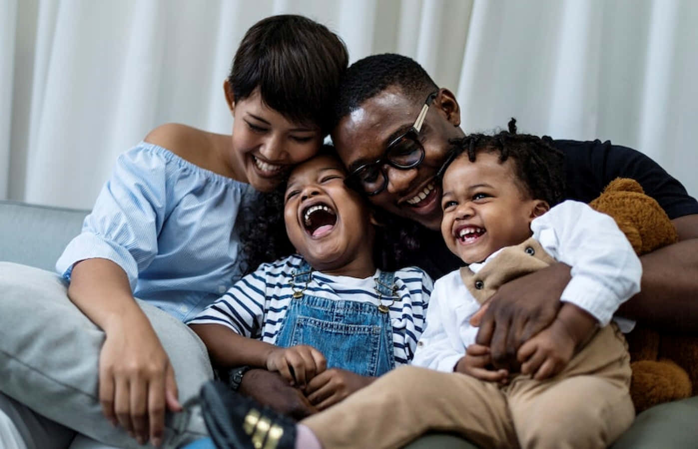 "Love is the foundation that binds this beautiful Black family"