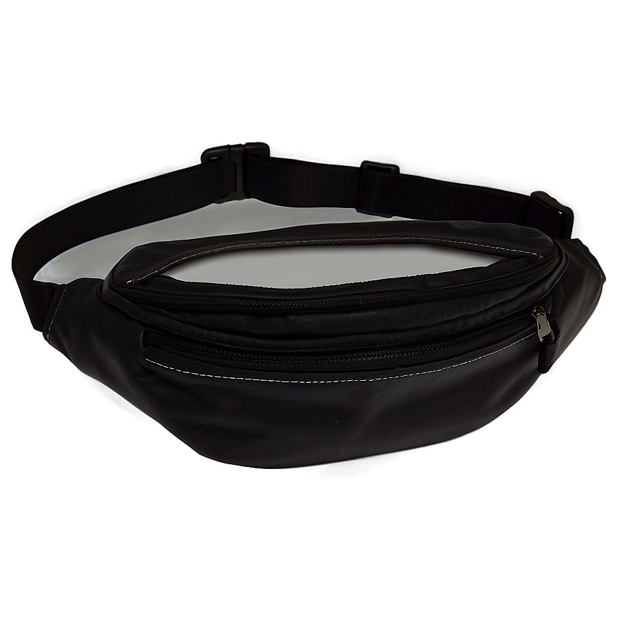 Download Black Fanny Pack Png Qxh | Wallpapers.com