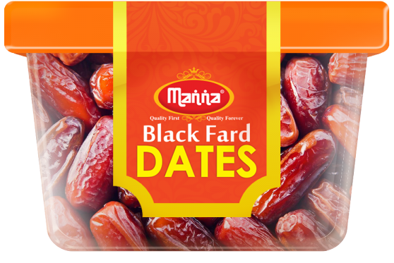 Black Fard Dates Packaging PNG