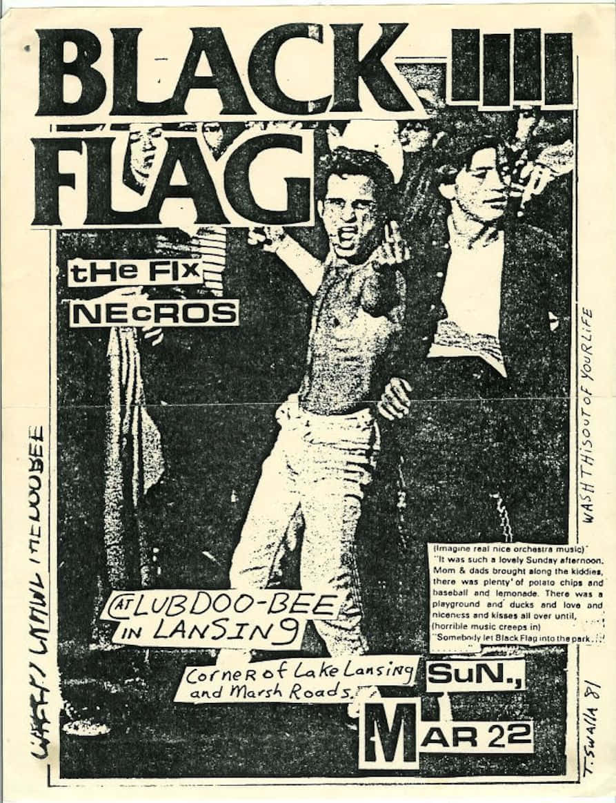 Download Black Flag - Legendary punk rock band Wallpaper | Wallpapers.com