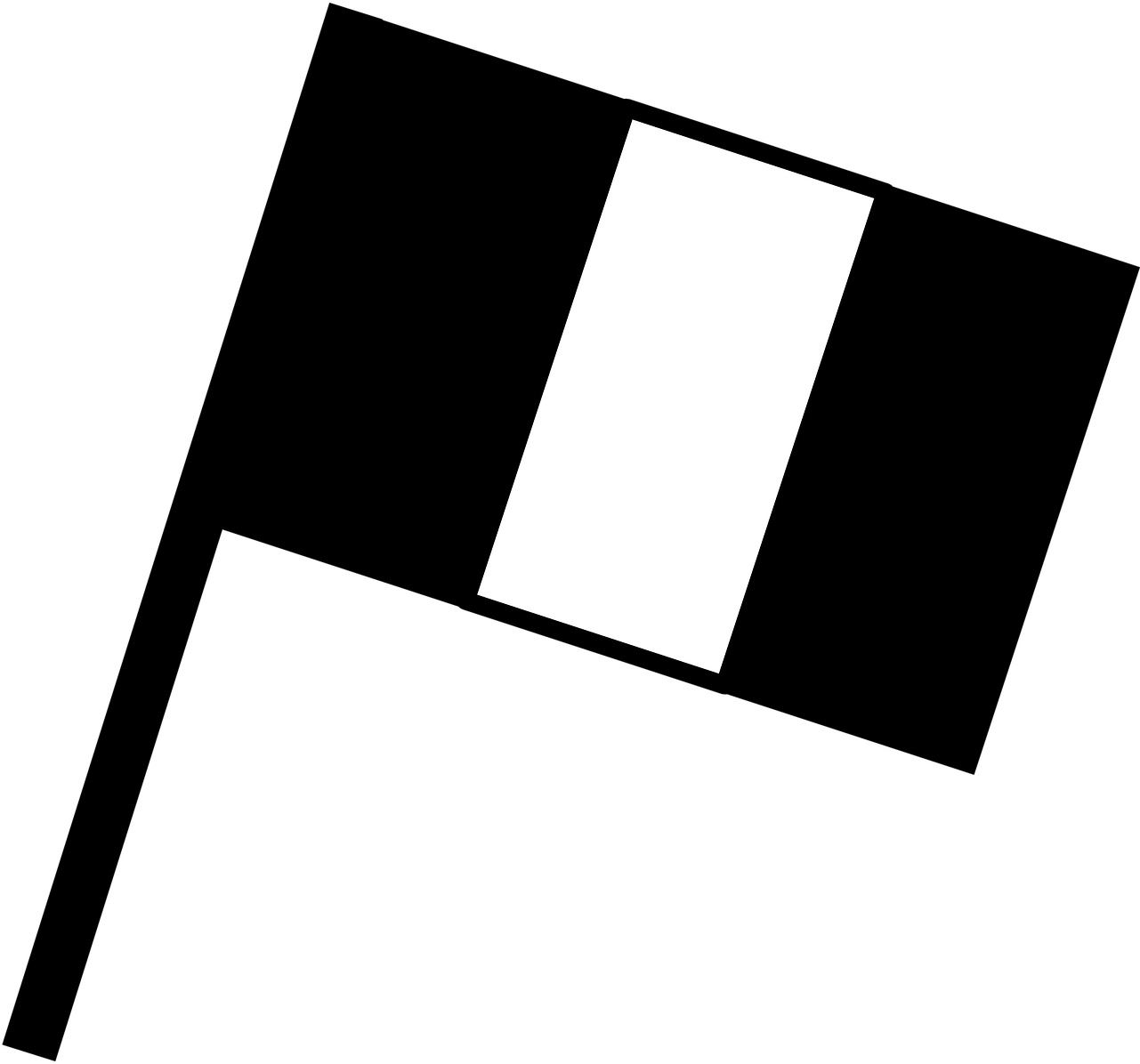 Black Flag Icon Symbol PNG