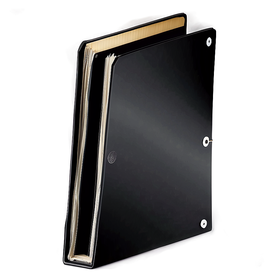 Black Folder For Confidential Files Png 99 PNG