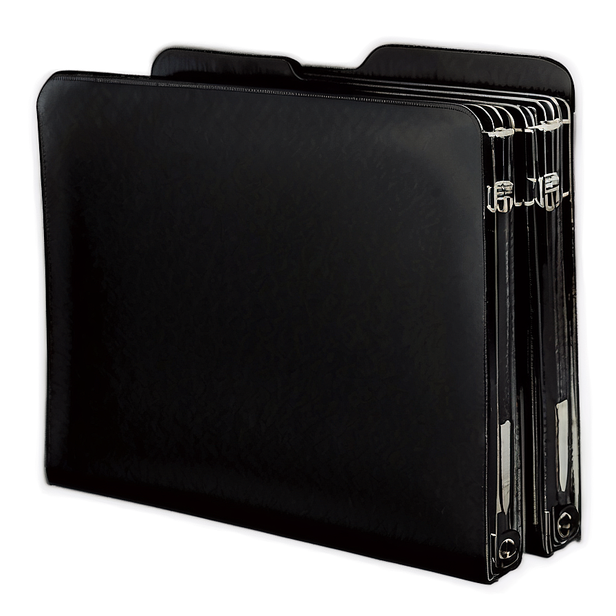 Black Folder For Office Use Png 06212024 PNG