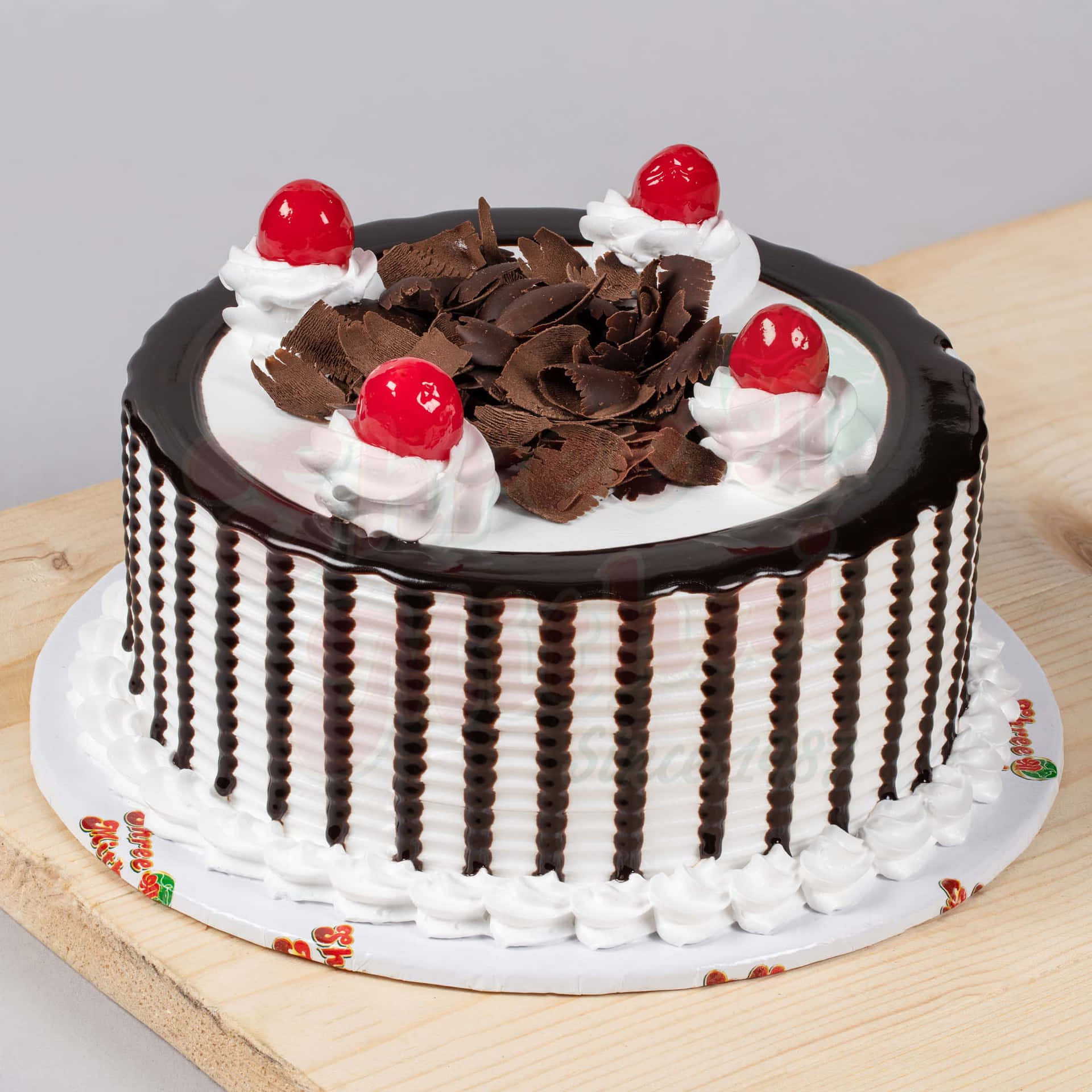 Sweet and Delicious Black Forest Cake Perfect For Any Occasion Wallpaper