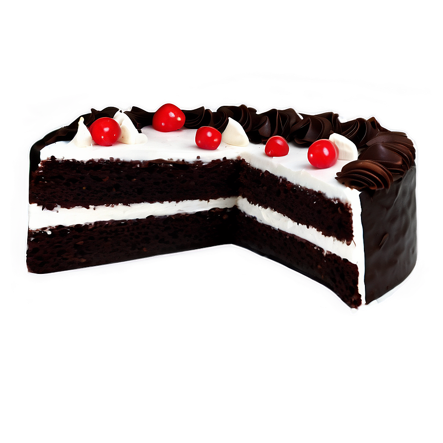 Black Forest Cake Png Mlm42 PNG