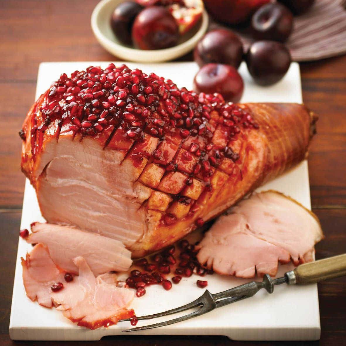 Enjoy the Sweet and Savory Flavor of Black Forest Ham Wallpaper