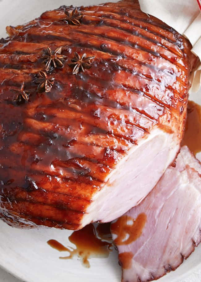 Delicious and Smoky Black Forest Ham Wallpaper