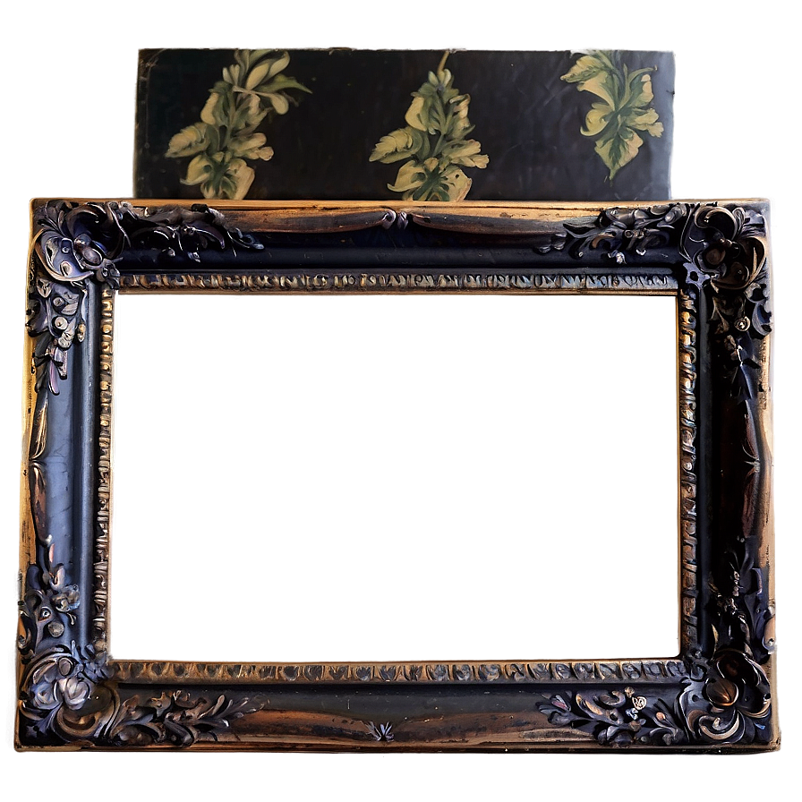 Black Frame For Collage Png 06262024 PNG