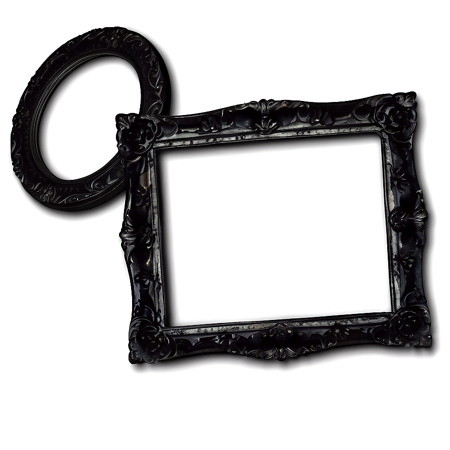 Black Frame For Photography Png 06262024 PNG