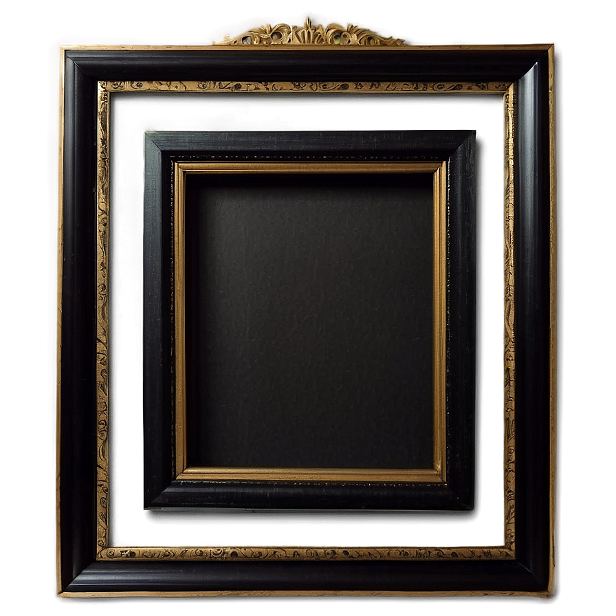 Black Frame With Shadow Box Png 50 PNG