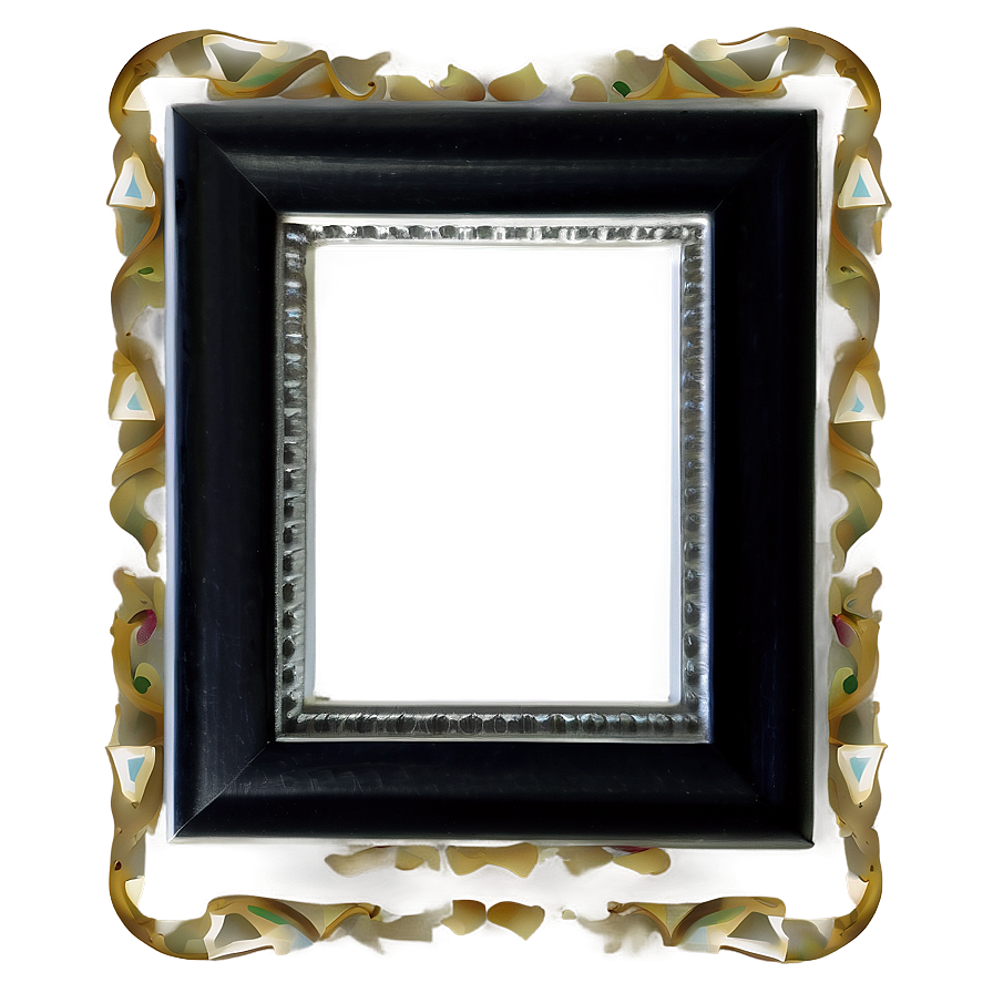 Black Frame With Shelf Png Sfx PNG