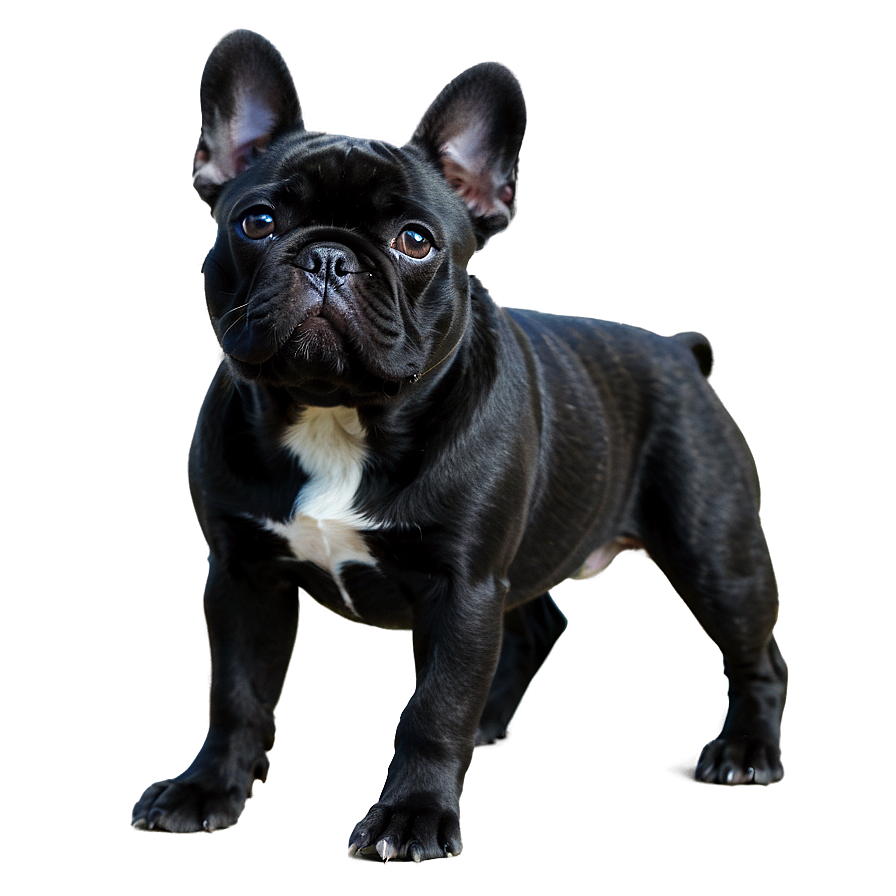 Black French Bulldog Png 06202024 PNG