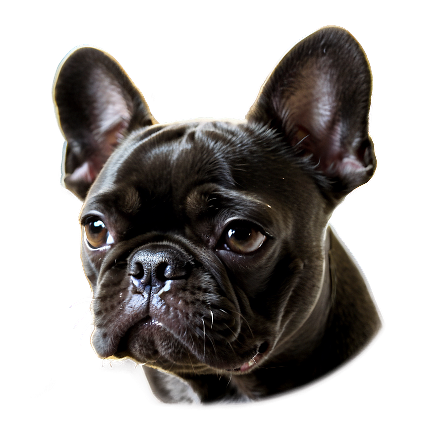 Black French Bulldog Png 06202024 PNG