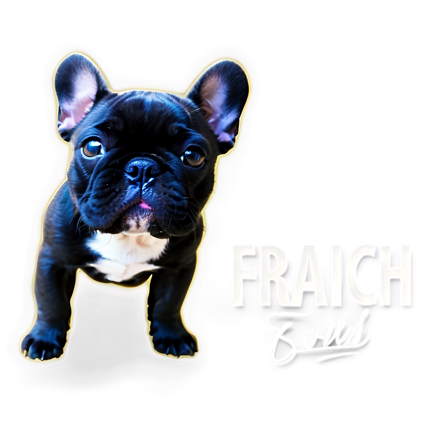 Black French Bulldog Png 06202024 PNG