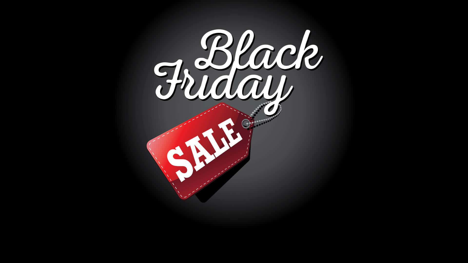 Black Friday Sale On A Black Background