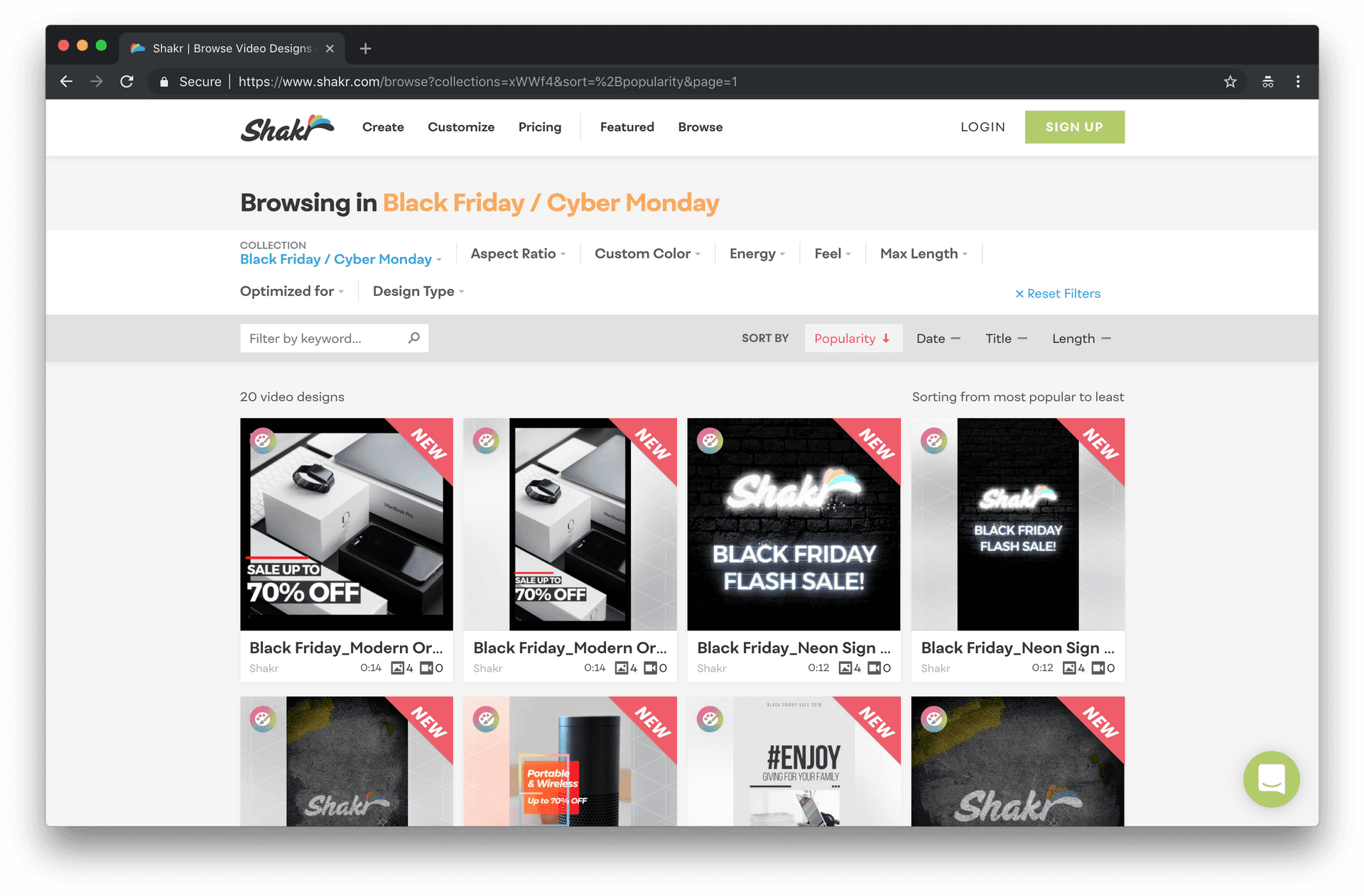 Black Friday Cyber Monday Video Designs Website PNG