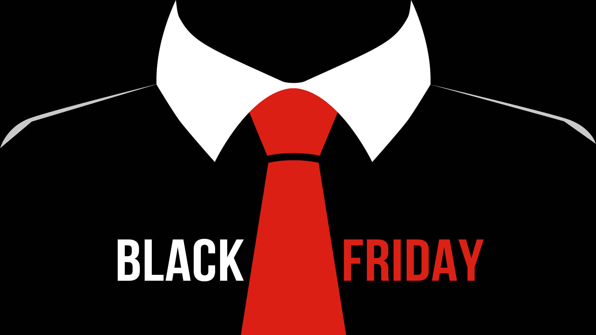 Black Friday Necktie Wallpaper