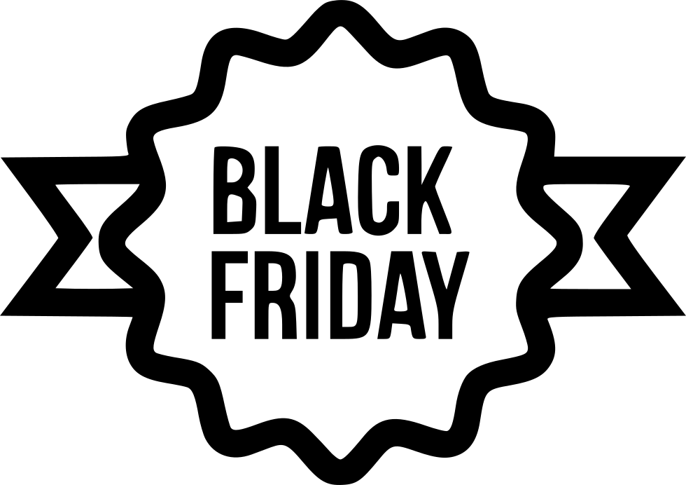 Black Friday Sale Badge PNG