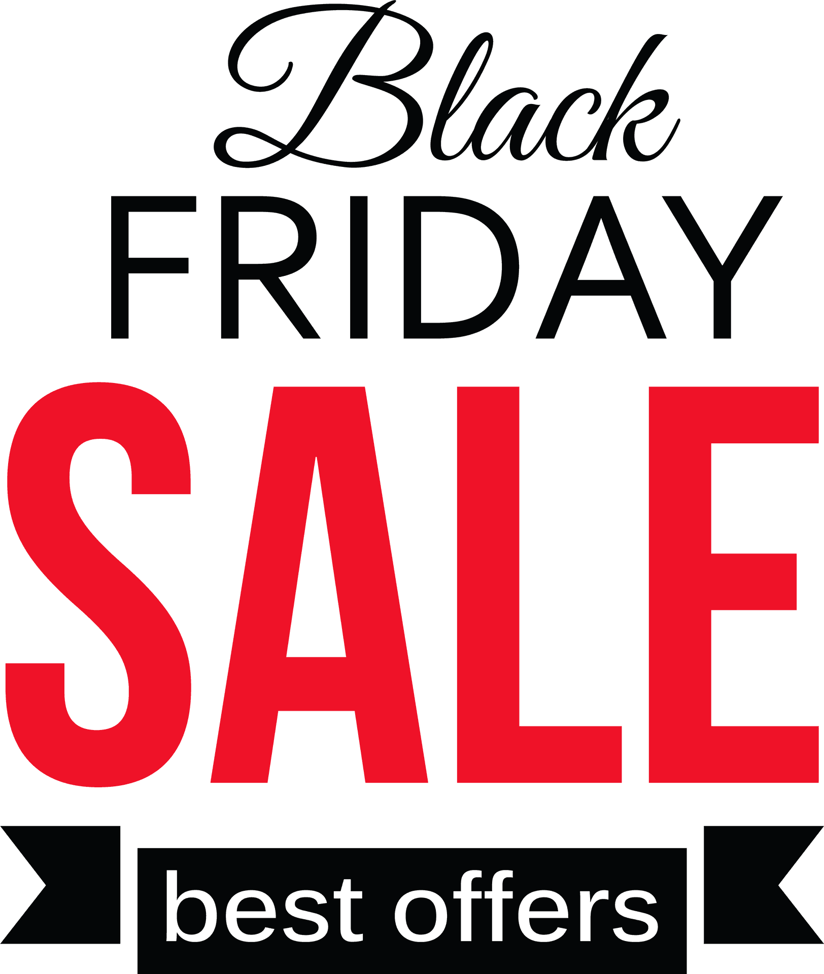 Black Friday Sale Best Offers PNG