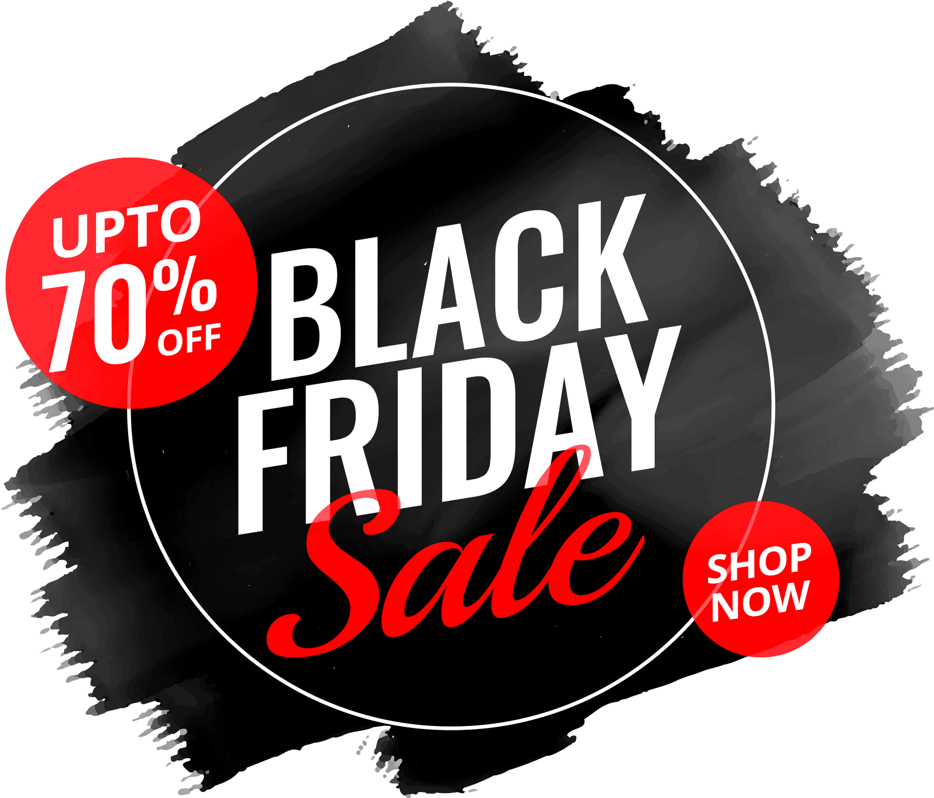 Black Friday Sale Discount Promotion PNG