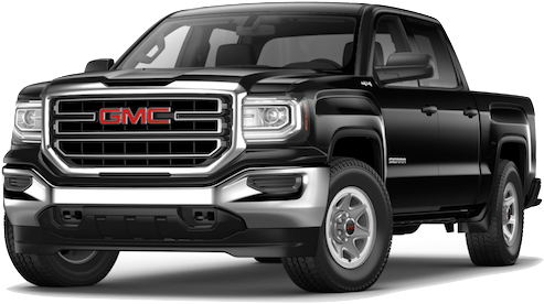 Black G M C Pickup Truck PNG