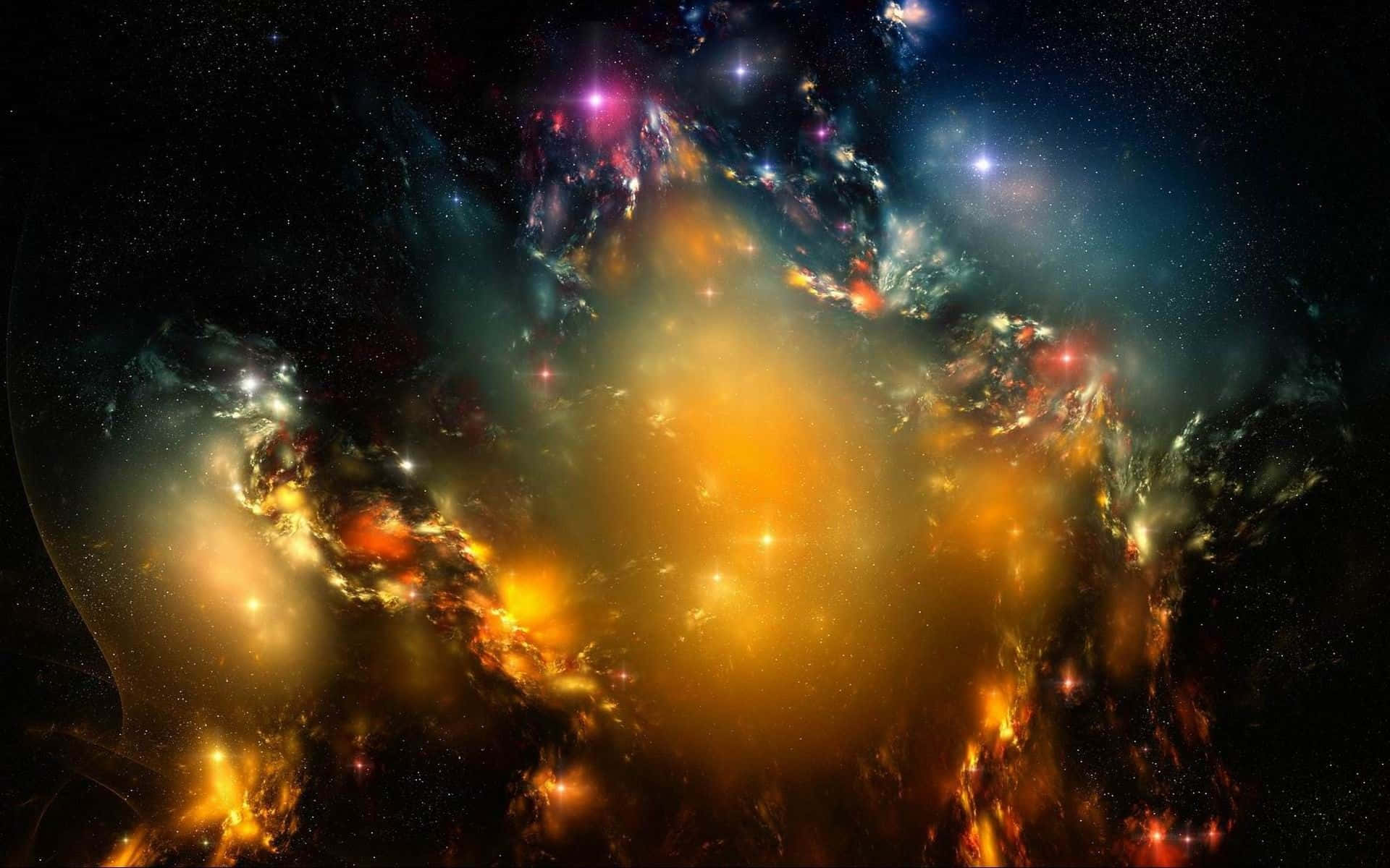 Black Galaxy, A Glimpse into the Cosmos