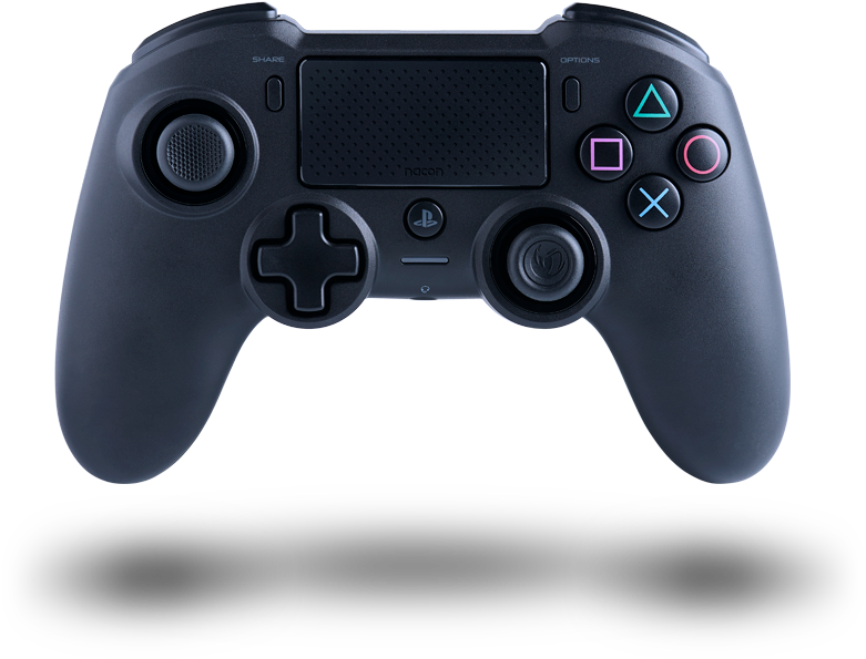 Black Game Controller P S Style PNG