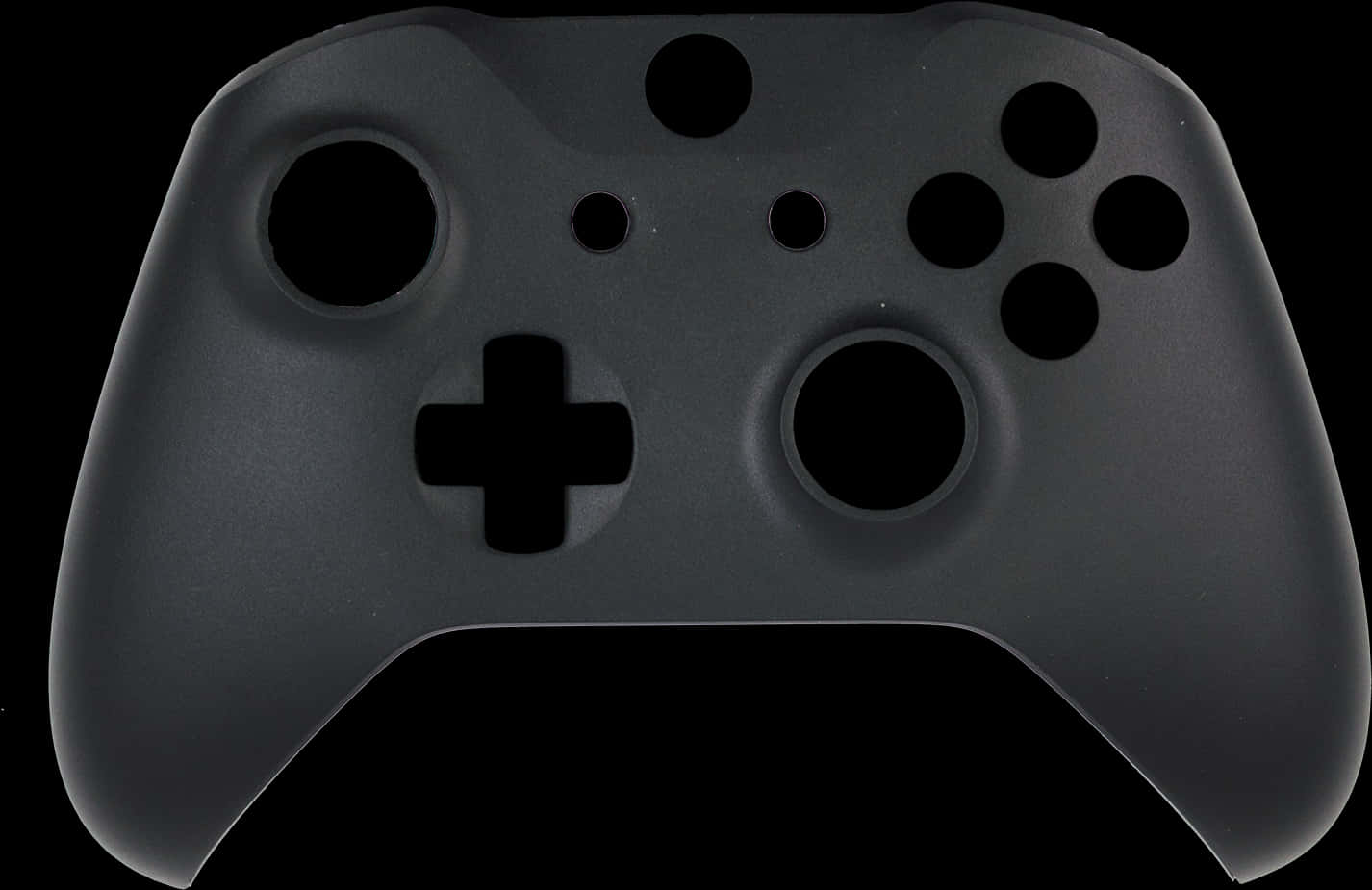 Black Game Controller Silhouette PNG
