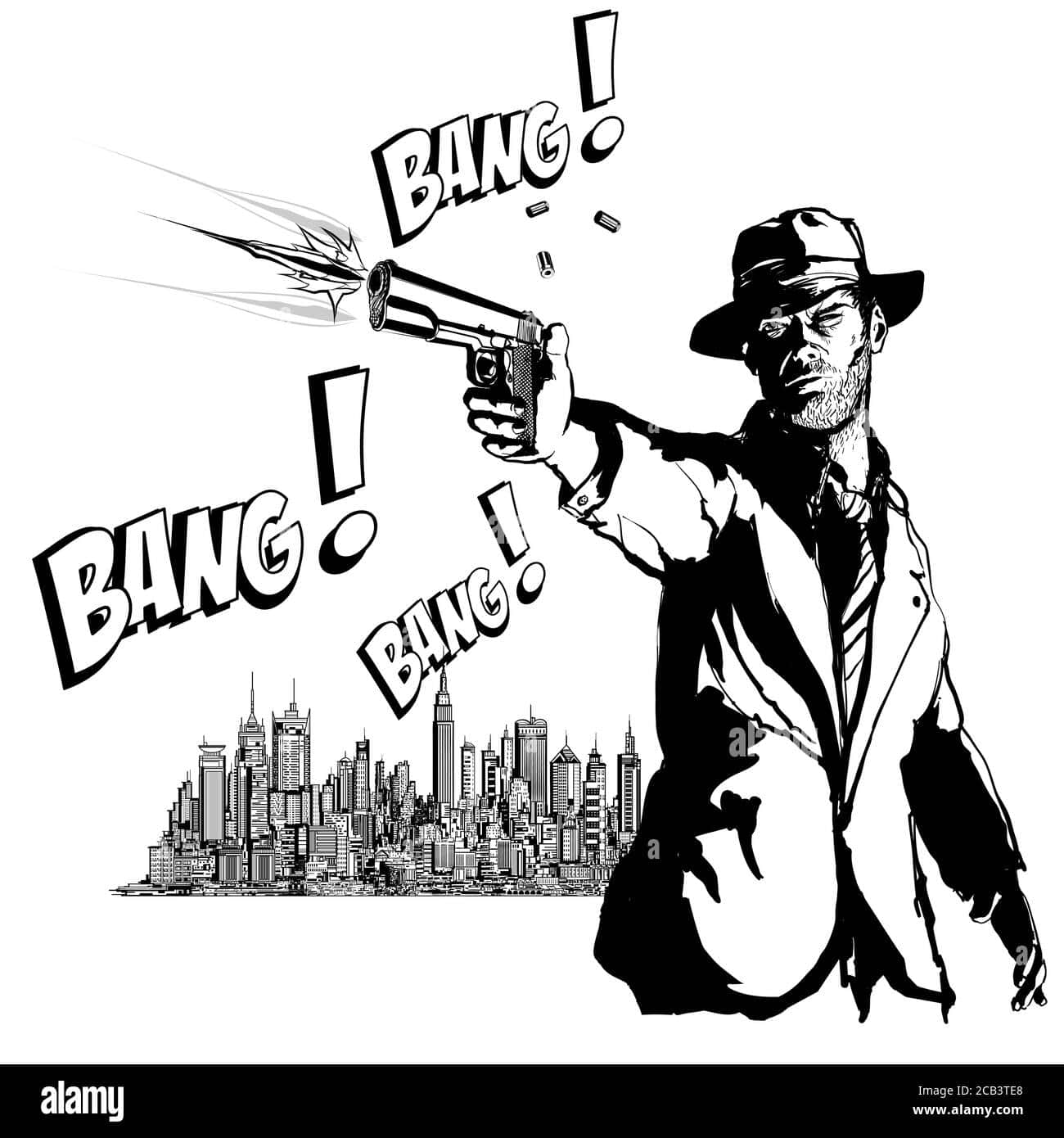 Black Gangsta – Taking it to the Streets Wallpaper