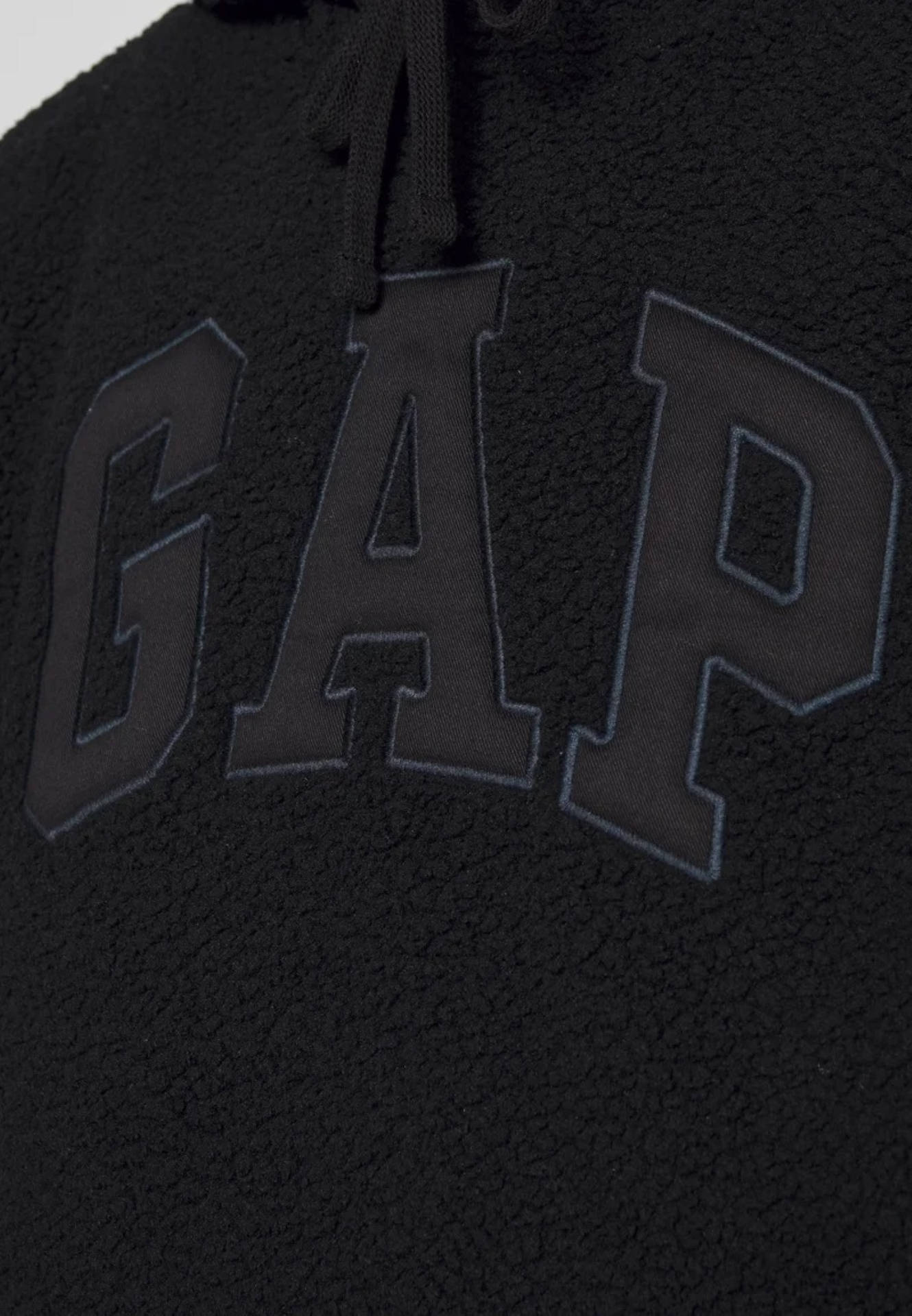 Black Gap Logo On Fleece Wallpaper