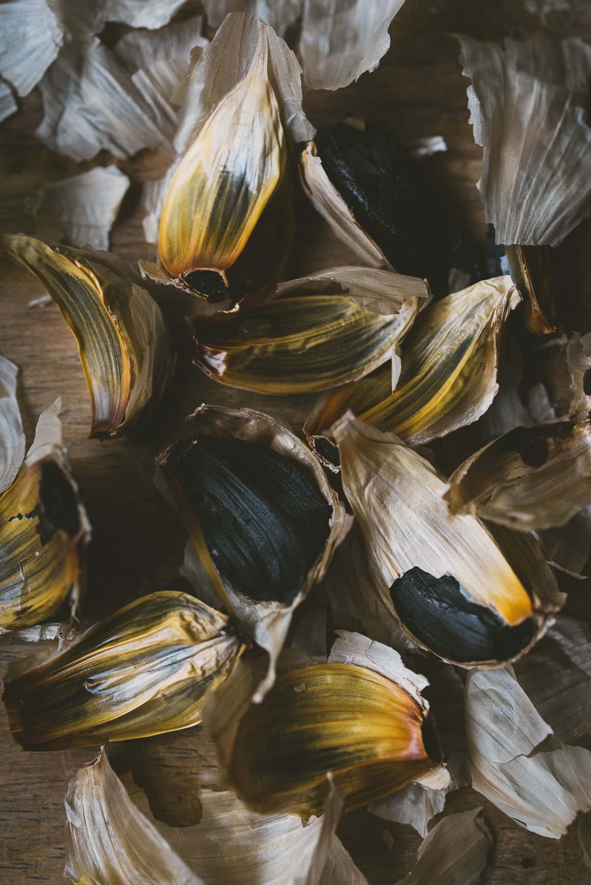 Delicious and Healthy Black Garlic Wallpaper