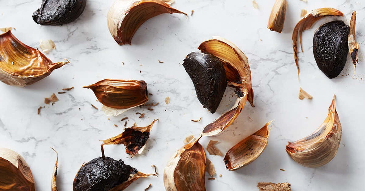 Health Benefits Of Eating Black Garlic Wallpaper