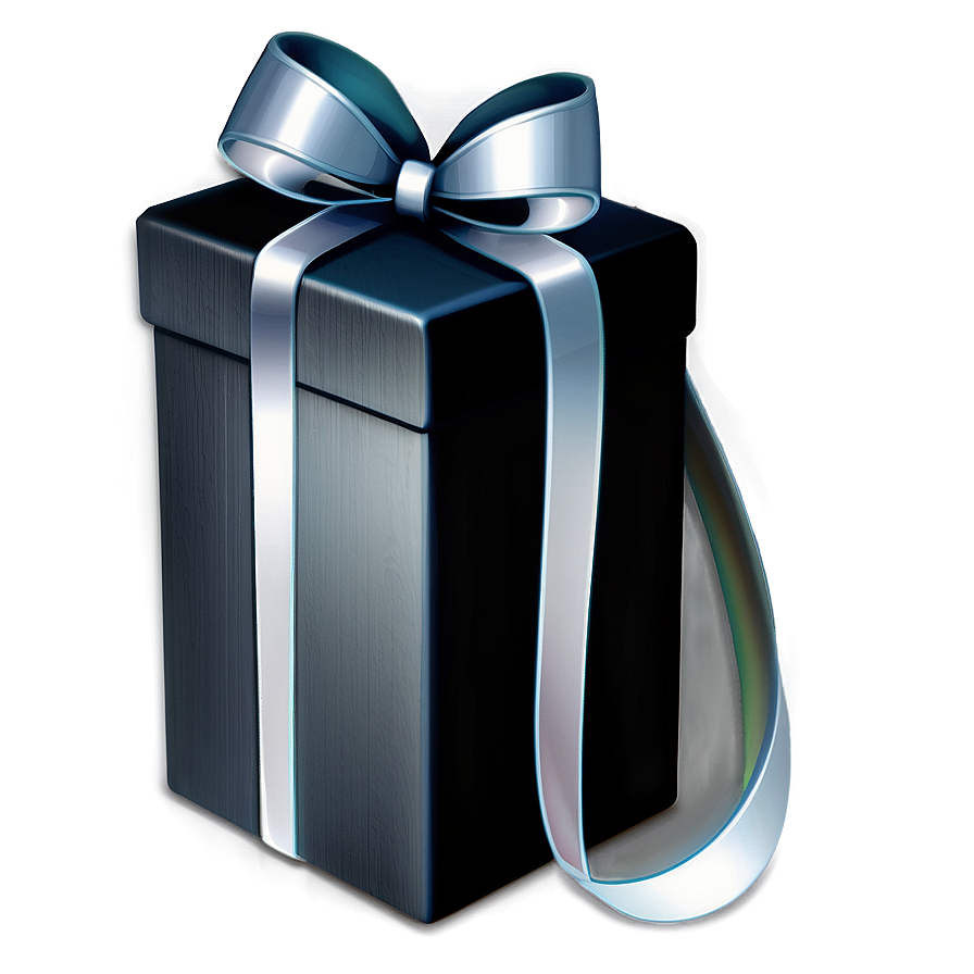 Black Gift Box Png 24 PNG