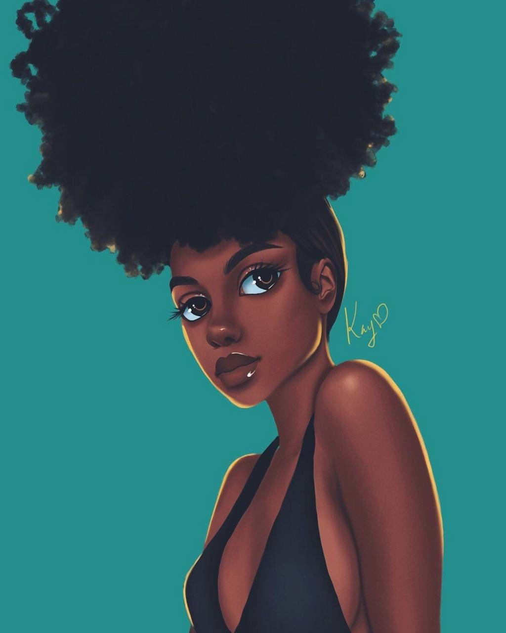 Free Black Girl Cartoon Wallpaper Downloads, [100+] Black Girl Cartoon  Wallpapers for FREE 