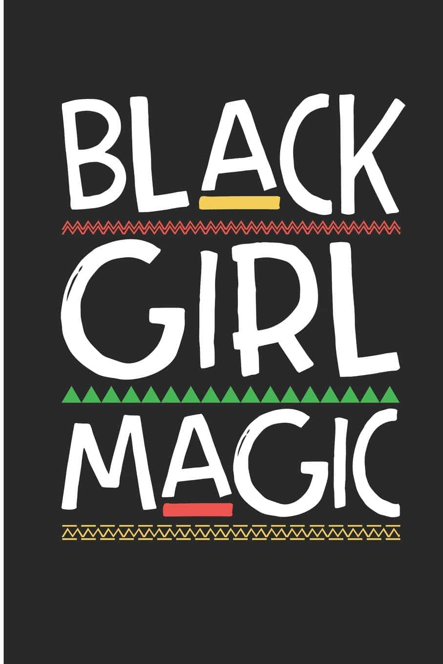 Black Girl Magic Text Image Wallpaper